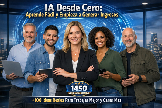 “Si Sabes Usar WhatsApp, Puedes Dominar la Inteligencia Artificial (Sin Ser Experto)” - Métodos sencillos para generar dinero.